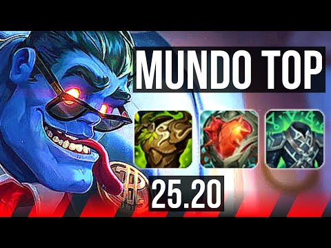 DR. MUNDO vs TEEMO (TOP) | 6/1/3 | EUW Master | 25.20