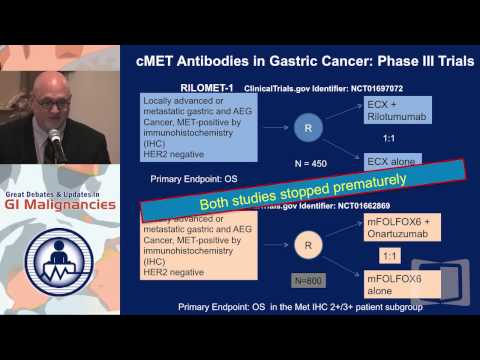 Update 2: Molecular Targets & Novel Agents for Gastric Cancer
