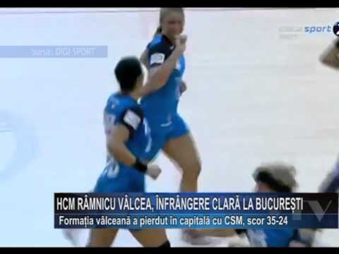 HCM Rm. Valcea, infrangere clara la Bucuresti