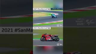 Download lagu Casey Stoner San Marino 2007 and Fransesco Bagnaia San Marino 2021 mp3