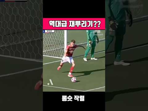 축구 역대급 재뿌리기 #축구 #원더골 #황당사건
