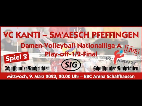 VC Kanti Schaffhausen -  SM'Aesch Pfeffingen