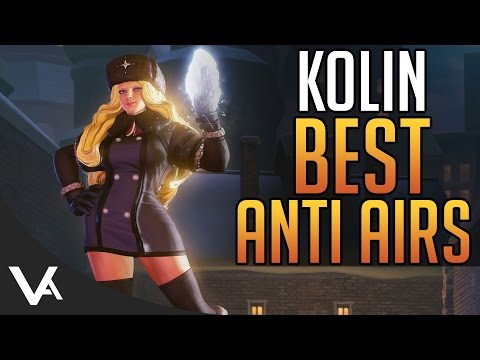 SFV - Kolin Best Anti Airs! Easy Beginner Guide For Street Fighter 5 Season 2