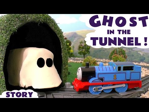 Thomas Ghost in The Tunnel Toy Train Story
