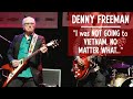 Denny Freeman Interview, Bob Dylan, SRV  Emotional: "I was not going to Vietnam, no matter what"