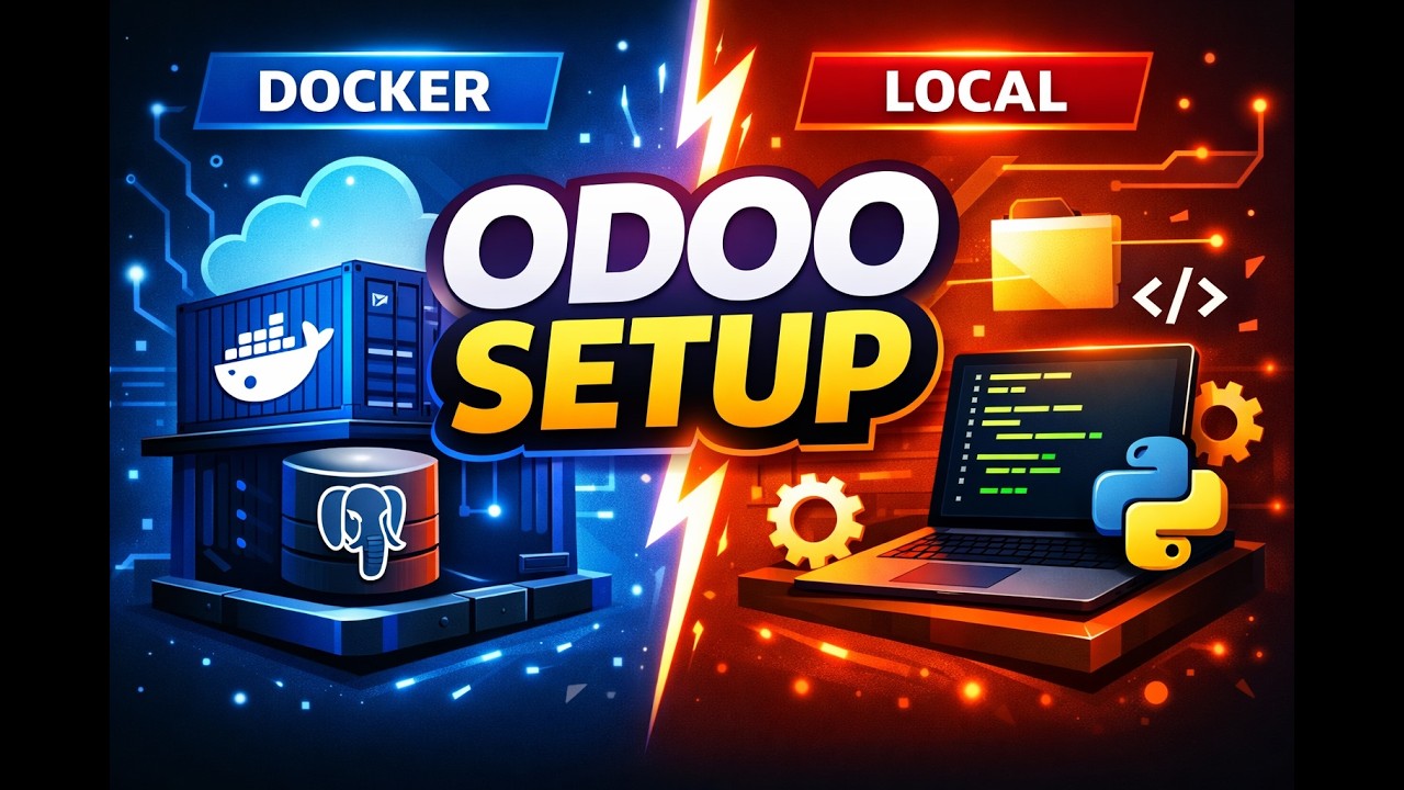 Odoo Installation Guide 🚀 Docker vs Local Setup Explained