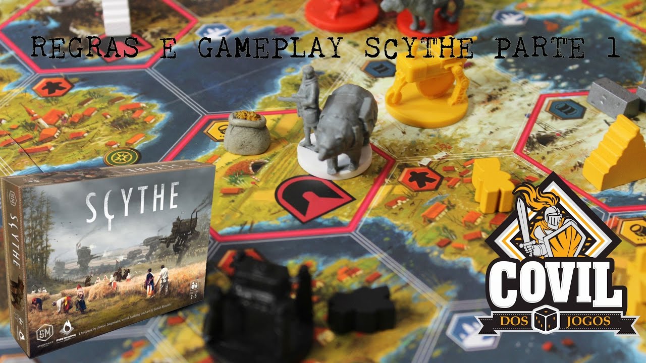 Covil dos Jogos - Regras e Gameplay Scythe Parte 1