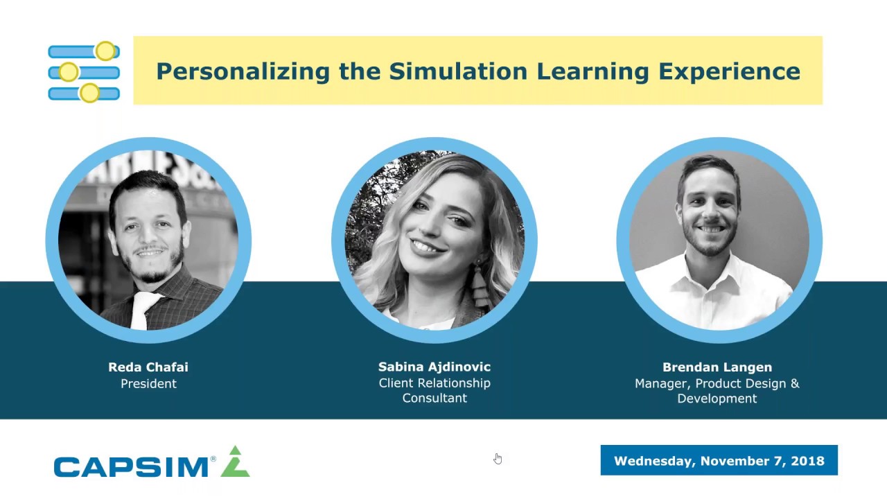 Personalizing the Simulation Learning Experience