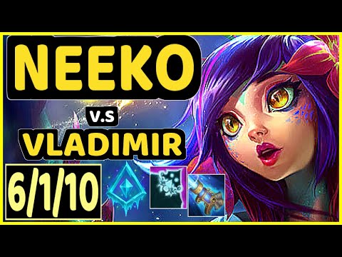 SHOK (NEEKO) vs VLADIMIR - 6/1/10 KDA MID CHALLENGER GAMEPLAY - OC