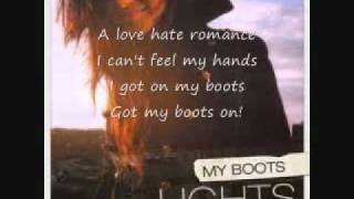 Lights My Boots Acoustic Version with lyrics