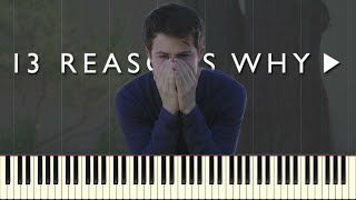 13 Reasons Why - A 1000 Times - Hamilton Leithauser + Rostam [Piano Tutorial] (Synthesia)