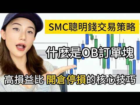 SMC交易系统 Ep.5：什么是OB 订单块 &如何正确止盈止损？#日内交易 #smc