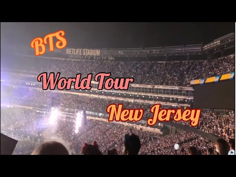 BTS LY/SY World Tour (ending talk+ Army Bomb wave) MetLife Stadium 051919