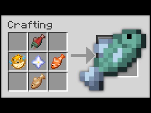 CommandGeek - I made the most OVERPOWERED FISH WEAPON in Minecraft... [Datapack]