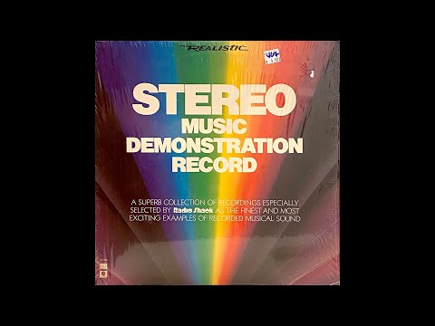 Obscure Vinyl: 1977 - Realistic (Radio Shack) Stereo Music Demonstration Record