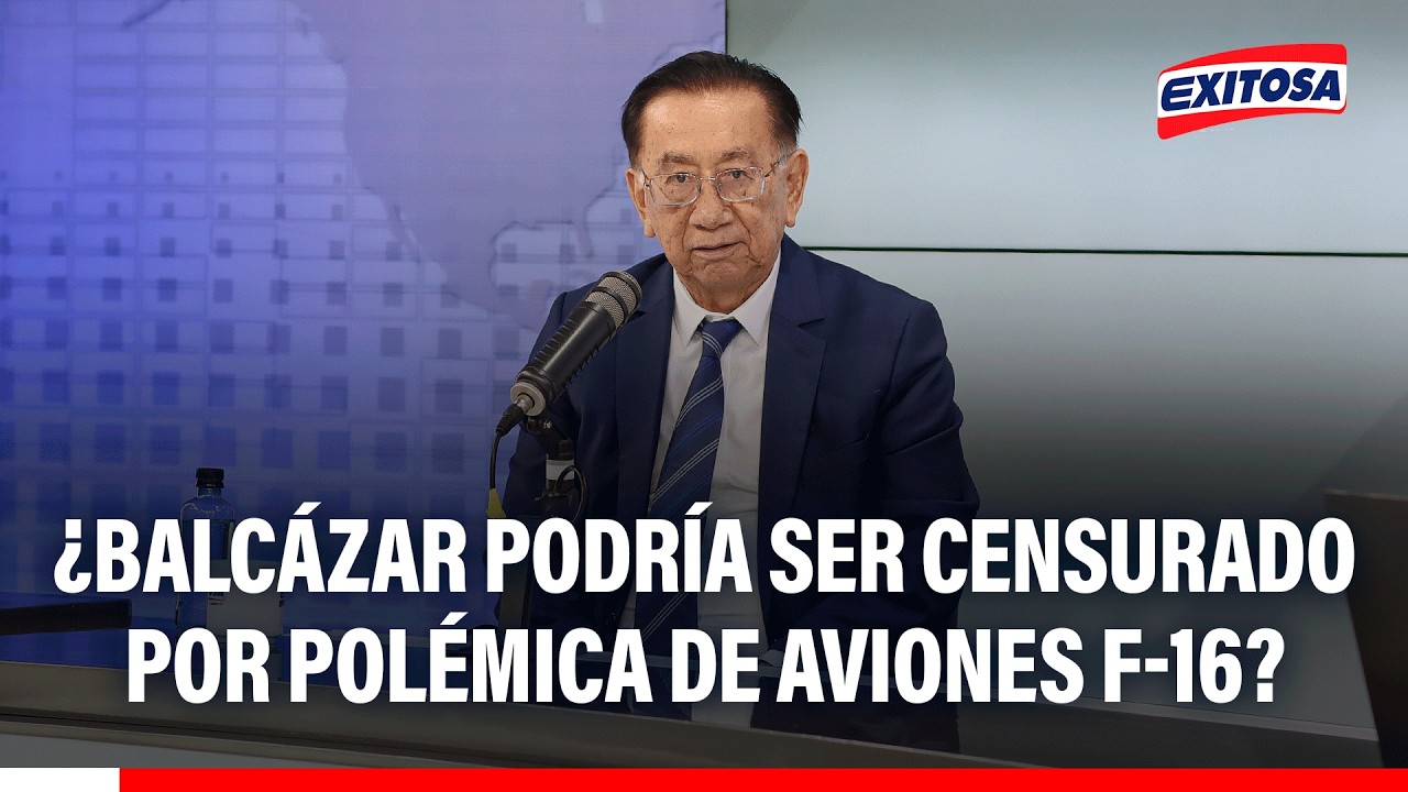 🔴🔵 ¿José María Balcázar podría ser censurado por polémica con la compra de aviones?