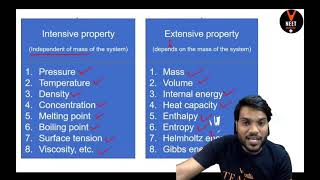 Thermodynamics - Extensive and Intensive Properties - Class 11 Chemistry By Arvind Arora Sir