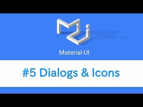 Learn React Material UI 5 Dialogs Icons