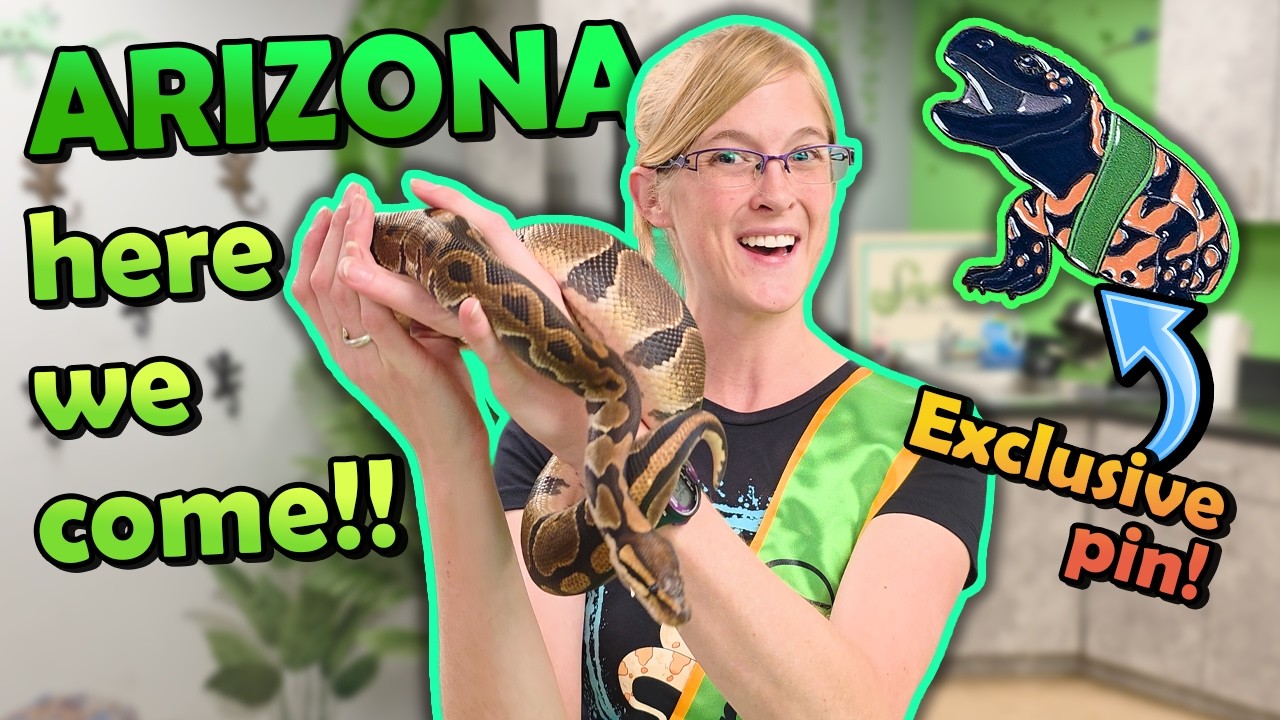 We're going to the Scottsdale, AZ Reptile Expo! (Oct 17-18, 2026)