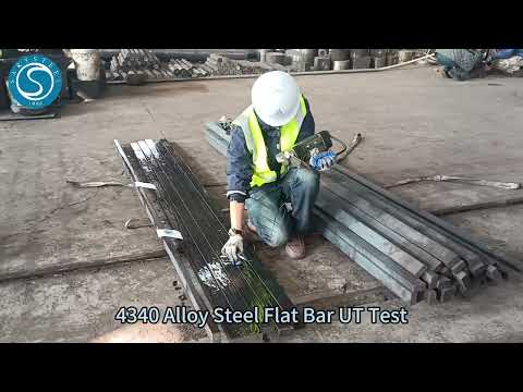 4340 Alloy Steel Flat Bar UT Test
