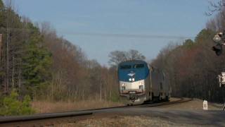 preview picture of video 'Ruther Glen VA 03.20.10: Southbound Silver Star'