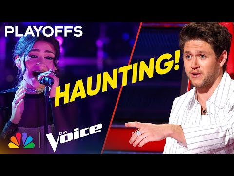 Gina Miles Performs Chris Isaak's "Wicked Game" | The Voice Playoffs | NBC