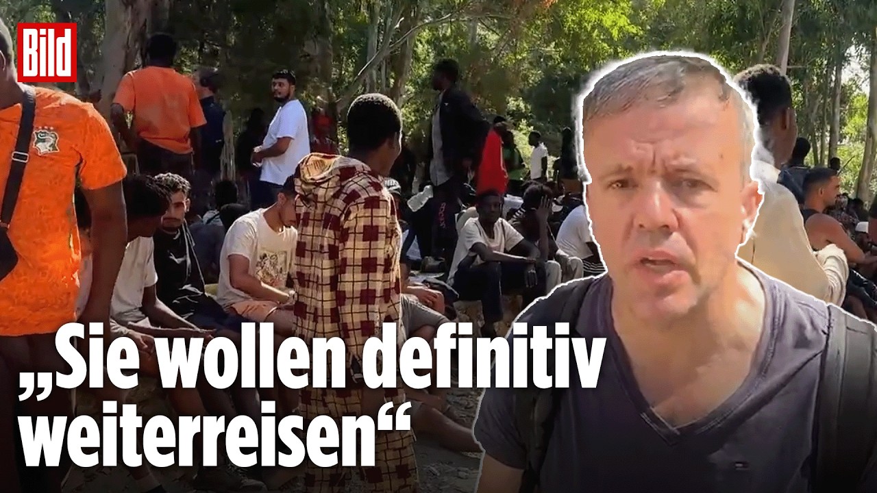 CEUTA: Immer noch Migranten in Spanien! Hunderte Menschen, die nicht aus Marokko stammen