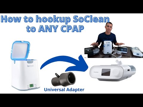 How to connect SoClean to ANY CPAP - Step by Step