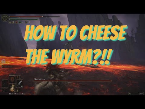 Elden Ring: How to Cheese Magma Wyrm at Mt. Gelmir!