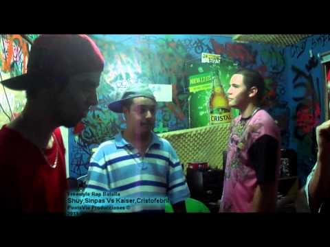 Shuy,Sinpas Vs Kaiser,Cristofebril - 2 Vs 2 Freestyle Rap Batalla Chile 2013