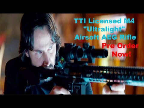 EMG TTI Licensed M4 "Ultralight" Airsoft AEG Rifle