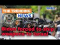 Biden forced to ship weapons to Israel