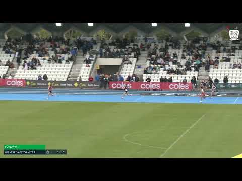 U13 Mixed 4x200m Timed Final 2: 2022/23 Commonwealth Bank State Relay Championships