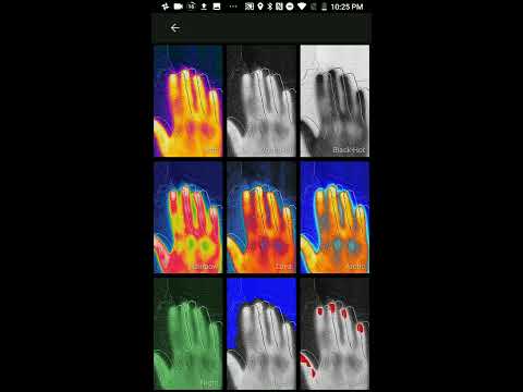 CAT S61 MyFLIR settings