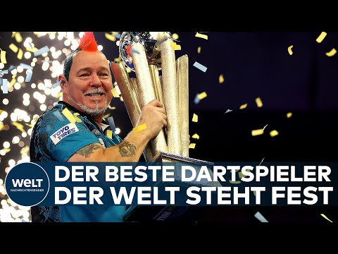 DARTS-WM 2022: "Snakebite" ist Weltmeister! Paradiesvogel Peter Wright krönt seine famose Saison
