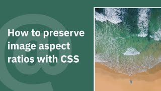 Preserve image aspect ratios with CSS