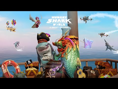 HUNGRY SHARK WORLD NEW TRAILER 2023 (THE FRIENDSHIP OF LEGENDARY GREAT WHITE SHARK)