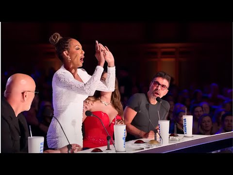 AGT 2025 ERSTER GOLDENER BUZZER‼️ Mel B zertrümmert den Buzzer für eine todesmutige Gefahrennummer!