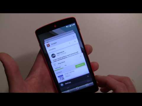 Android L Developer Preview walkthrough