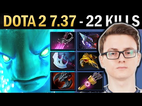 Morphling Gameplay Miracle with 22 Kills and Khanda - Dota 2 7.38