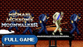 Michael Jackson's Moonwalker GENESIS MEGA DRIVE FULL GAME Longplay Gameplay Walkthrough Playthrough