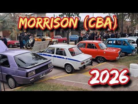 1º Encuentro de autos y motos 📍 Morrison (Córdoba) 17/05/2026 #carshow #cars