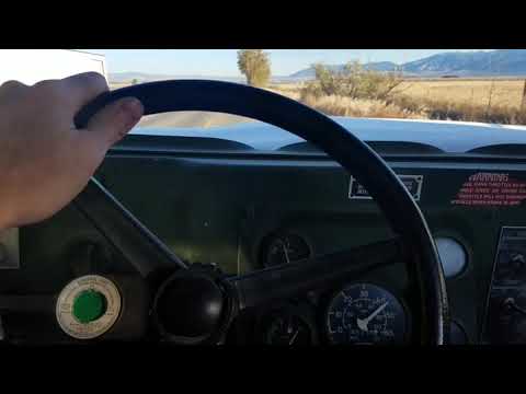 Driving 1993 M998 Humvee / HMMWV is like landing the Space Shuttle... what a ride!