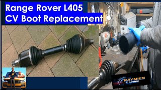 Range Rover L405 CV Boot Replacement