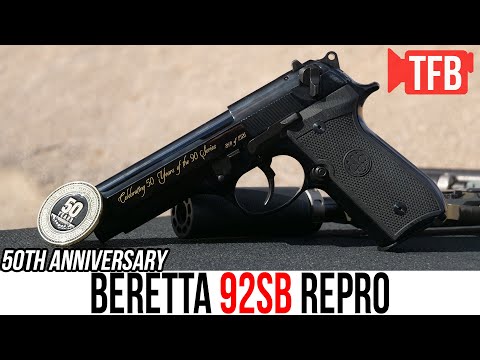 50th Anniversary Reproduction Beretta 92SB