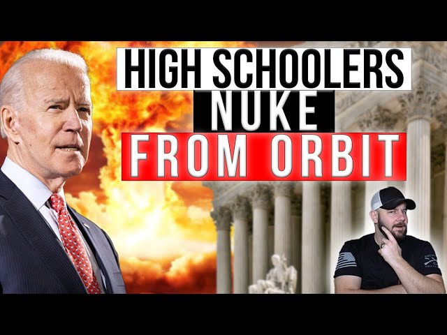 High School Students NUKE Gun Control From Orbit In Gun Control Puff Piece... They May Have A Hope..
