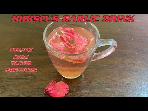 , title : 'How to Lower High Blood Pressure Immediately | High BP Remedy | Garlic Hibiscus Weight Loss Drink'