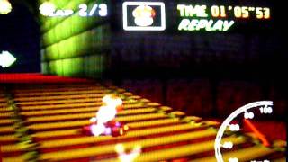 MK64 - former world record on Bowser's Castle - 2'12''78 (NTSC: 1'50''43)