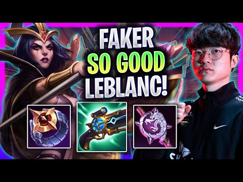 FAKER IS SO GOOD WITH LEBLANC! - T1 Faker Plays Leblanc Mid vs Vex! | Season 2024