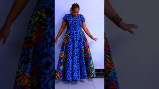 Mishono ya magauni marefu ya vitenge ya kumwaga #zamakalefashion #latestafricaprint #africafashion